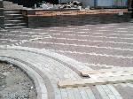 Укладка тротуарной плитки
